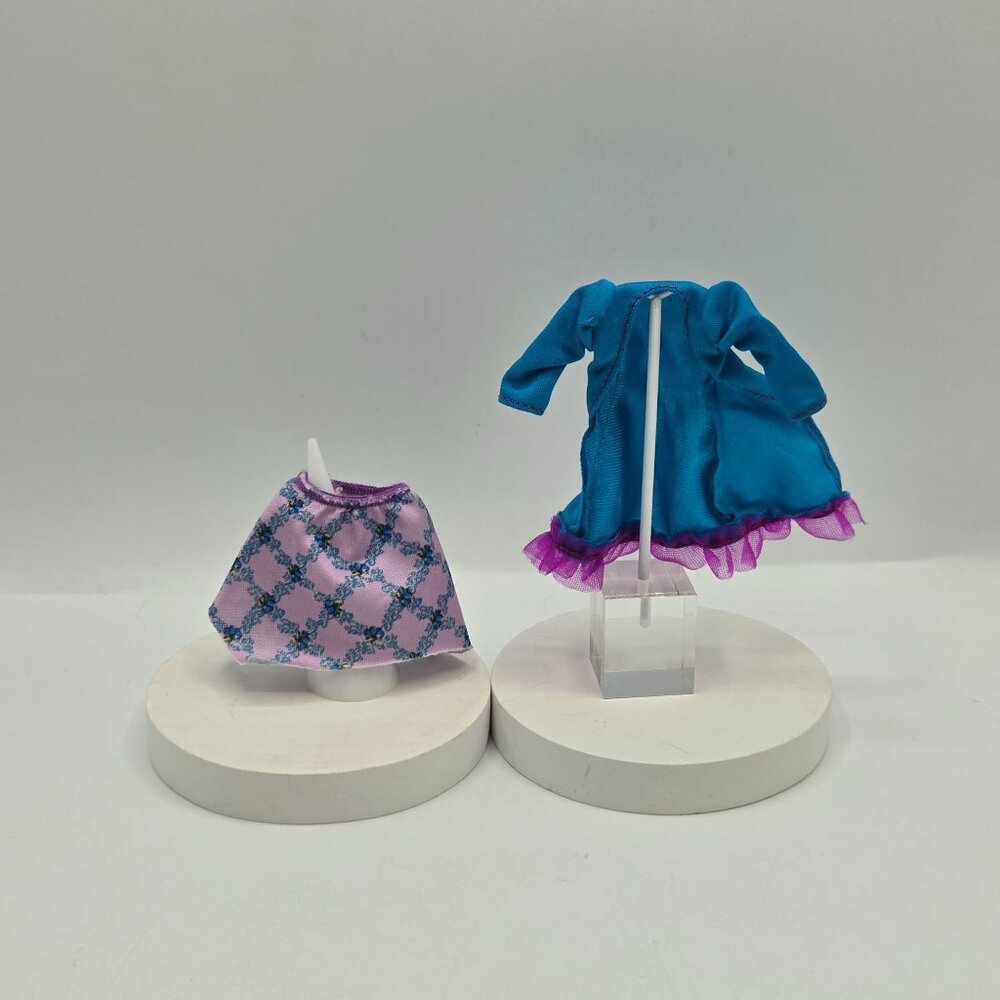 Ever After High Doll Clothing Set: Madeline Hatter Blue Robe & Raven Queen Skirt